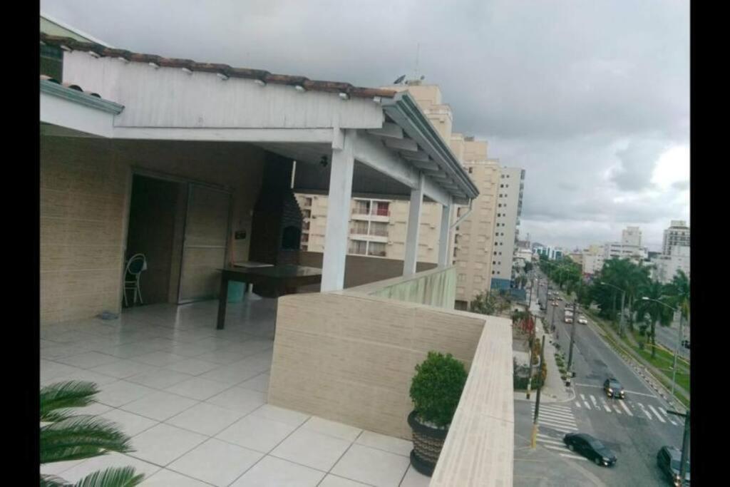 Cobertura Enorme Com Varanda E Churrasqueira 瓜鲁雅 外观 照片